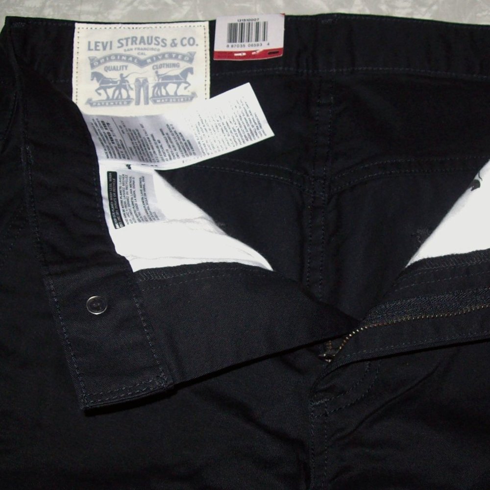 Levi 511 Men's slim fit trousers black